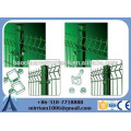 Factory low price PVC coated curved fence panel with high quality